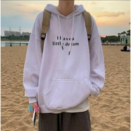BIG SIZE S - XXXXXL(7XL) Hoodie I HAVE LITTLE DREAM BIGSIZE Men'sa Wanita Jumbo Sweater Jacket OVERS