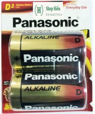 Combo 2 vỉ 4 viên Pin Đại D Panasonic Alkaline LR20T/2B