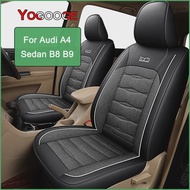 Yogooge Car Seat Cover For Audi A4 Saloon Sedan B8 B9 8k2 8w2 2007-2022 Auto Accessories Interior 1s
