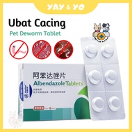 Yay&Yo Obat Ubat Cacing Kucing Dewasa Untuk Anak Kucing Kitten Anjing Pet Cat Deworm Cat for Dog Dew
