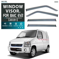 Suitable for Beijing EV2 Rainproof Rainproof Eyebrow Rainproof Board BAIC EV2 Window visor
