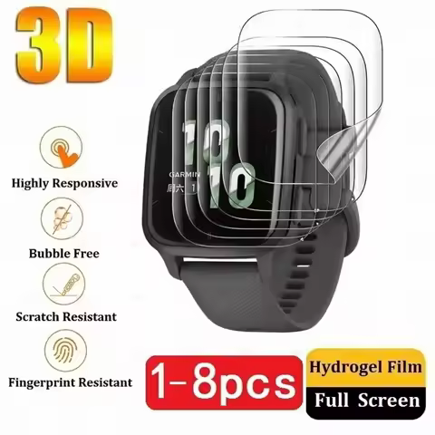 Protector Film for Garmin Venu SQ2 SQ Screen Protector for Garmin Venu SQ2 SQ Film Foil Protection