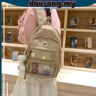 Kawaii Ita Backpack Pins Display DIY Backpack Aesthetic School Bookbag Chic Stylish Large Laptop Bac