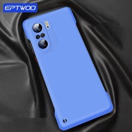 EPTWOO เคสโทรศัพท์สำหรับ Xiaomi Mi POCO F5 F4 F3 X4 X3 GT M3 M3 PROเคสผิวด้านไร้กรอบสีลูกกวาดแบบบางเฉียบเคสแข็ง PC ฝาหลัง WBK-01