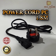 🔥READY STOCK🔥 😎LIMITED TIME OFFER😎PC POWER CORD 👍SUPER HI QUALITY👍 PC POWER CORD MONITOR POWER CORD