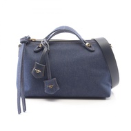 【二手】Fendi FENDI手提包 BY THE WAY SOFT MEDIUM 雙面兩用 8BL155AWPOF0NAP 藍色牛仔皮革