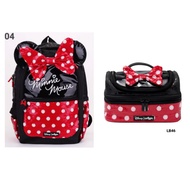 Smiggle Minnie Mouse RedBlack SD Backpack