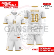 JERSEY FUTSAL CUSTOM NICKNAME NOMOR ONE SET LIGNE SERIES - JERSEY BOLA FUTSAL ( BISA ORDER SATUAN)
