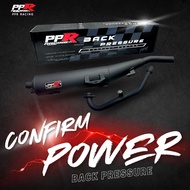 PPR RACING BACK PRESSURE SILENT KILLER Y15ZR LC135 V4-V8Fi Y16 Back pressure std cutting ekzos pipe/