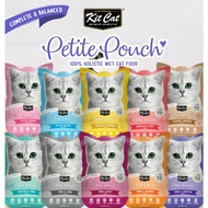 (Mixable Flavour) Kit Cat Petite Pouch Complete &amp; Balanced Wet Cat Food