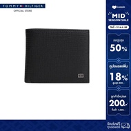 Tommy Hilfiger กระเป๋าสตางค์ ผู้ชาย รุ่น AM0AM13709 BDS - สีดำ