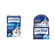 Fast Act Lactose Intolerance Relief Caplets with Lactase Enzyme & Original Strength Lactose Intolera