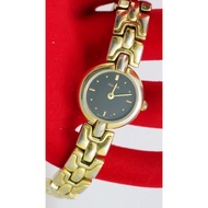 M91:Original PULSAR Analog Watch for Women from USA-GoldTone