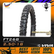 TAYAR VIVA TUBE-TYPE TYRE FT268 2.50-18 250-18
