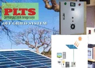 paket PLTS OFF GRIED 2000watt Solar panel tenaga surya