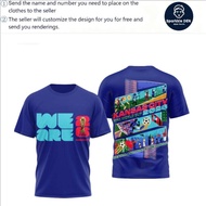 Free custom name&number 2026 Kansas City World Cup "WE ARE 2026" 3D Full Print Quick-Dry T-Shirt jer