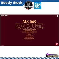 BANDAI PG 1/60 MS-06S Char's Zaku II MODEL KIT