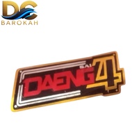 DAENG4 All slinceer exhaust Emblem free rivet Motorcycle nails