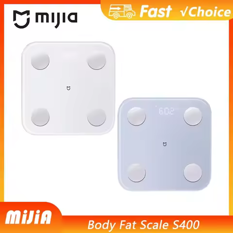 MIJIA Scale S400 Smart Health Scale Dual-frequency BIA Scale 25 Body Metrics Analyzer Family Health 