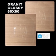 Granit Glossy 60X60 Motif Kayu Wood Habitat - Granit Lantai , Granit