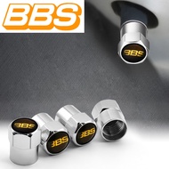4Pcs BBS Car Tire Valve Caps Auto Parts Styling 4 Wheels Tire Valve Caps for BBS RM RZ RG RS TRD SR