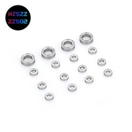 16PCS Steel Bearing 3X6X2mm 6X10X3mm for  C14 C24 B36 MN D90 MN-90 MN99S RC Car Spare Parts Upgrade 