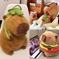 Capybara Plush Toy with Turtle Bag 卡皮巴拉玩偶公仔