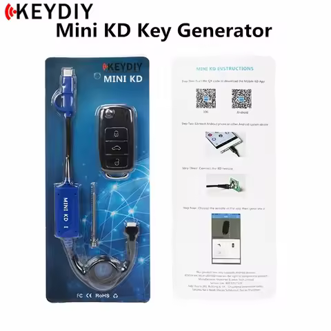 KEYDIY Mini KD Key Generator Remotes Warehouse in Your Phone Support Android Make More Than 1000 Aut