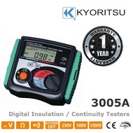 KYORITSU 3005A Digital Insulation / Continuity Tester
