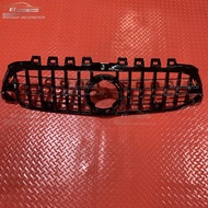 W177 A200 A250 A35 A45s Front GT Gloss Black Grill M589