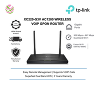 TP-Link XC220-G3V AC1200 Wireless VOIP Gpon Router With Superfast Dual Band Wifi