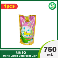 RINSO LIQUID MOLTO750ML DETERJEN CAIR REFILL