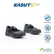 [BACK TO SCHOOL] Pallas Slip-On Hook-and-Loop School Shoe Primary Kanak-Kanak Sekolah Rendah | Kasut