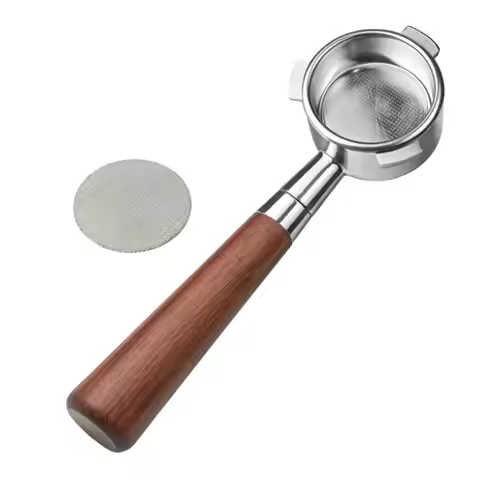 Reliable 54 Mm Bottomless Portafilter With Puck Screen, For Breville Barista Express Machines,Stainl