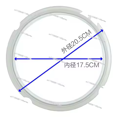 Silicone Seal Ring Gasket for Instant Pot Duo Mini 3 Quart 3L Electric Pressure Cooker Replacement P