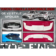 TOYOTA COROLLA HATCHBACK 2018-2020 OE V2 SPOILER ROOF WING SPOILER TOP SPOILER ROOF SPOILER COROLLA 
