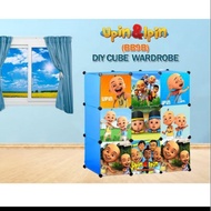 Diy wardrobe 9cube upin ipin