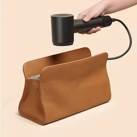 For Dyson Leifen Hair Dryer Storage Bag Waterproof Thicken Large-capacity Magnetic Seal Portable Cos