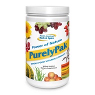 NORTH AMERICAN HERB & SPICE Purely Pak - Whole Food Vitamin Supplement Plan - Vitamin A, B Complex, 