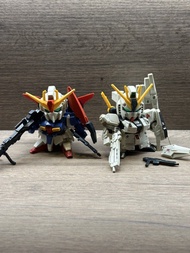 SD 高達 BB戰士 牛高達 & Z高達 Gundam Nu Gundam & Z Gundam