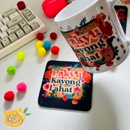Project Lemons Coaster - Pakyu Kayong Lahat | Coaster | Mug Coaster