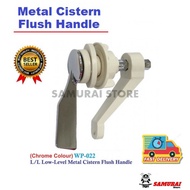 Toilet Low Level Cistern Plastic PVC Flush Handle / Metal Cistern Flush Handle