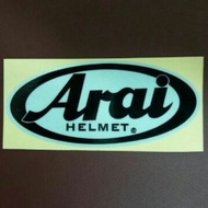 helmet mhr helmet arai helmet motor Sticker Arai