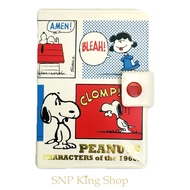 Japan Limited Snoopy Card Storage Book H3