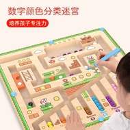 Magnetic Labyrinth Roll-On Toys Training Logical Thinking Concentration Children Educational Toys 3 