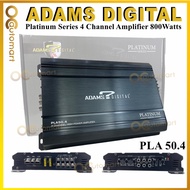 Adams Digital 4 Channel High Power Amplifier Platinum Series 800 Watts 1200 Watts 4ch Amp Car Amplifier power amp