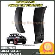 TOYOTA HILUX VIGO KUN25 2005-2010 FENDER SKIRT FLARE BUMPER SIDE TEPI FENDER SKIRT BAWAH TEPI TAYAR 