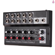 Muslady MIX5210 10-Channel Mixing Console Digital Audio Mixer Stereo for Recording DJ Network Live Broadcast Karaoke [Tpe1]