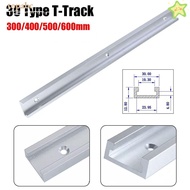 GORROS 1Pcs T-Track, Aluminium Alloy 300-600mm T-Slot Track,  Slide Guide Rail T Slider Fixture Slot