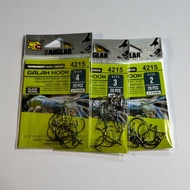 THE ANGLAR 4215 WIDE GAP J-TYPE INLINE CRICLE GALAH FISHING HOOK